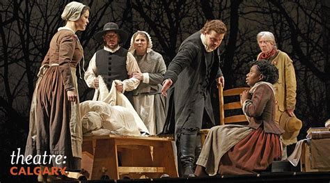 Theatrical performance of the salem witch trials